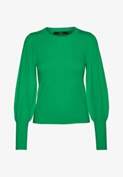 Vero Moda VMHOLLYKARISPUFF O NECK - Strickpullover - Bright Green 10 Vero Moda VMHOLLYKARISPUFF O NECK - Strickpullover - Bright Green -Vero Moda Verkäufe 00033e53614f483ba3b1b41ce6d990ab