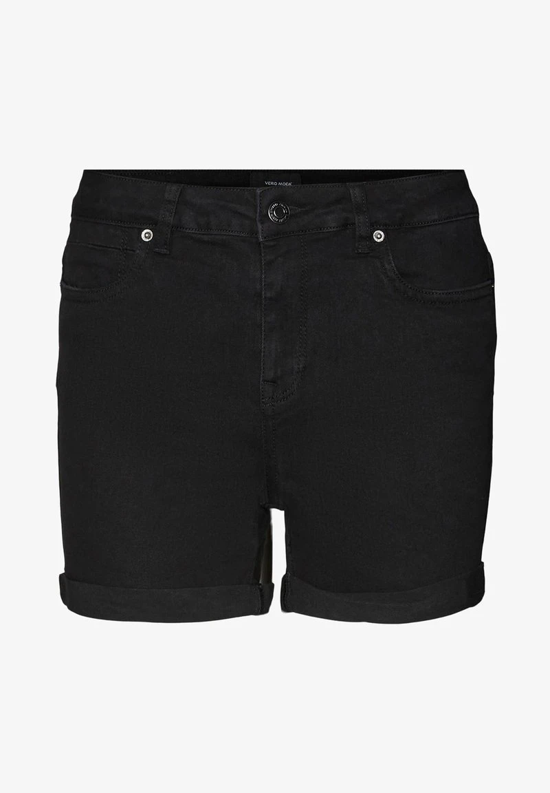 Vero Moda VMLUNA FOLD MIX - Jeans Shorts - Medium Blue Denim 4 Vero Moda VMLUNA FOLD MIX - Jeans Shorts - Medium Blue Denim – Bild 4