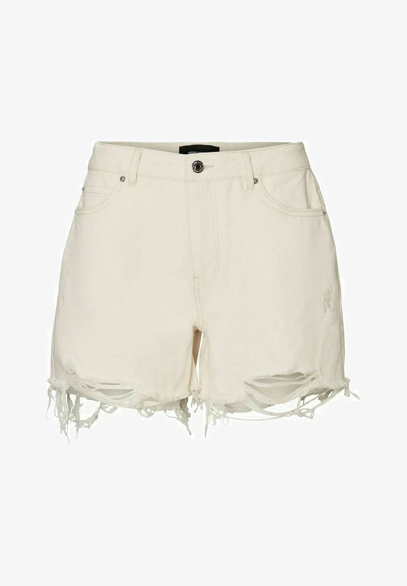 Vero Moda Jeans Shorts - Ecru 3 Vero Moda Jeans Shorts - Ecru – Bild 3