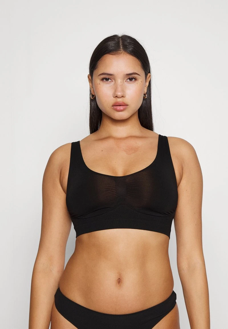 Vero Moda VMTAMMY SEAMLESS BRA 2 PACK - Bustier - Black 2 Vero Moda VMTAMMY SEAMLESS BRA 2 PACK - Bustier - Black – Bild 2