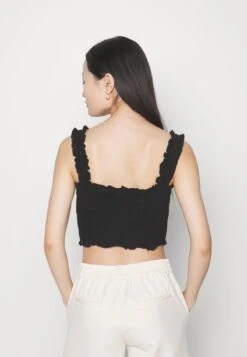 Vero Moda Petite VMMEDOSIABEL CROP - Top - Black 8 Vero Moda Petite VMMEDOSIABEL CROP - Top - Black -Vero Moda Verkäufe 0279bda291c84352909131ee6fdb2dc9