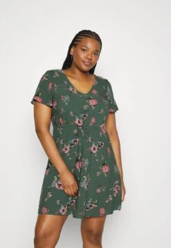 Vero Moda Curve VMEASY SHORT DRESS - Freizeitkleid - Laurel Wreath