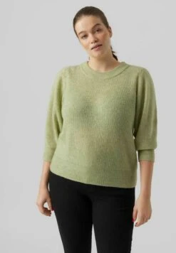 Vero Moda Curve Strickpullover - Reseda