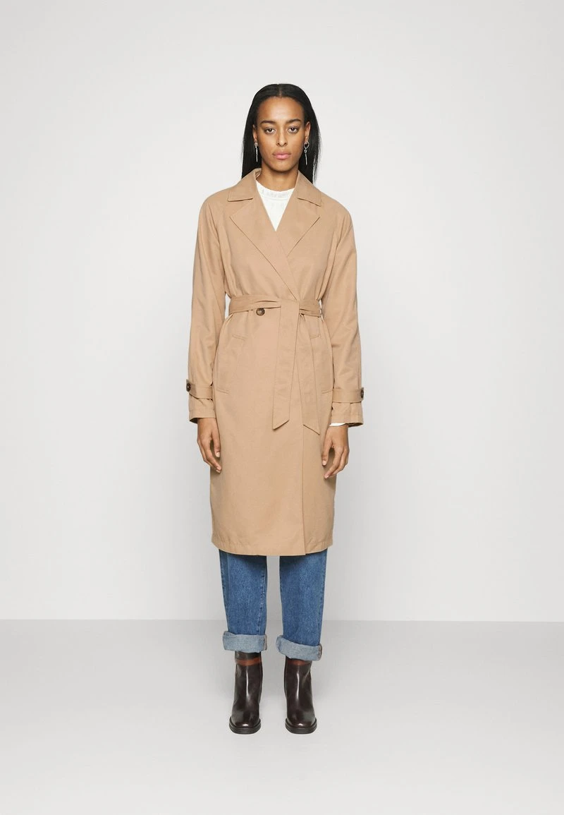 Vero Moda Tall VMLOU LONG - Trenchcoat - Tannin 1 Vero Moda Tall VMLOU LONG - Trenchcoat - Tannin