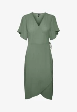 Vero Moda SAKI SS CALF WRAP GA NOOS - Freizeitkleid - Mock Orange 10 Vero Moda SAKI SS CALF WRAP GA NOOS - Freizeitkleid - Mock Orange -Vero Moda Verkäufe 05f7c7cfa70e4a0e9a48201443304a6e