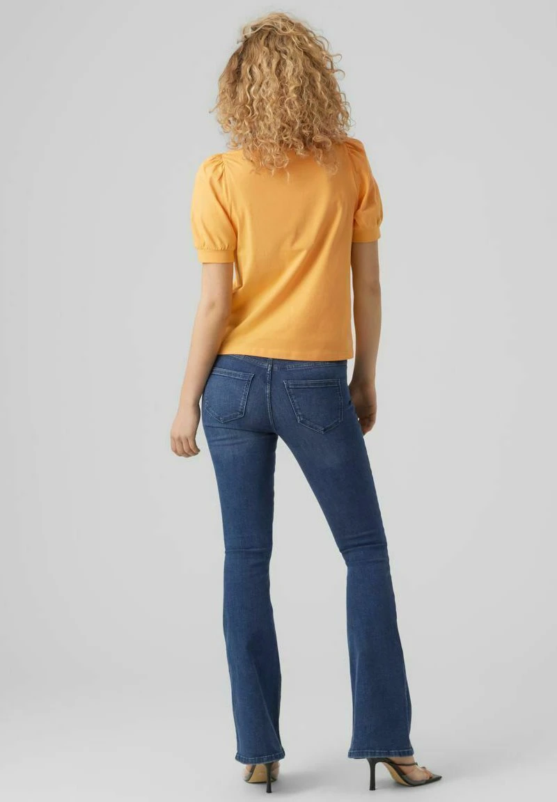 Vero Moda VMKERRY VMA JRS NOOS - T-Shirt Basic - Mock Orange 3 Vero Moda VMKERRY VMA JRS NOOS - T-Shirt Basic - Mock Orange – Bild 3