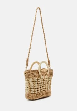 Vero Moda VMFREYA BEACH BAG - Shopping Bag - Tan -Vero Moda Verkäufe 0ac2bebc989c4928b975c032a8a47c16
