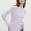 Vero Moda HIGH NECK - Langarmshirt - Lavendula