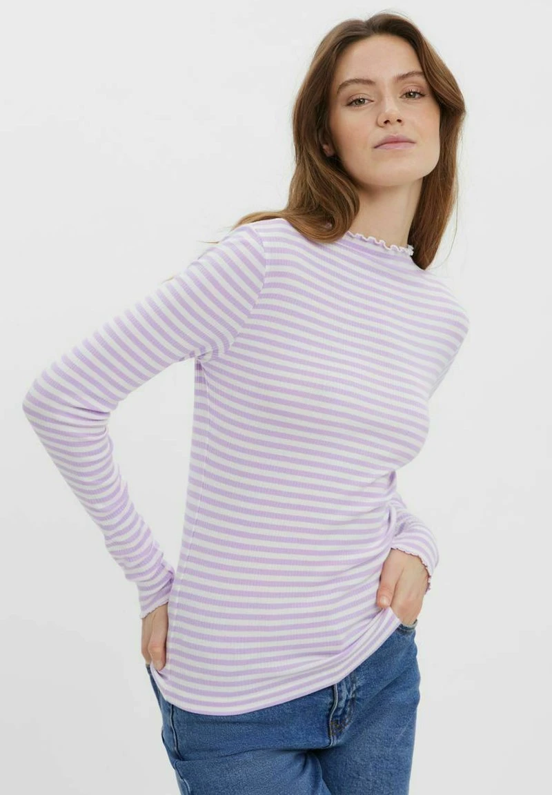Vero Moda HIGH NECK - Langarmshirt - Lavendula 1 Vero Moda HIGH NECK - Langarmshirt - Lavendula