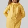 Vero Moda REGEN - Regenjacke / Wasserabweisende Jacke - Golden Cream