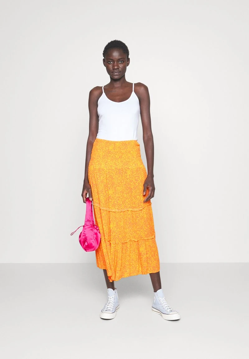 Vero Moda Tall VMJENNY SMOCK SKIRT - Maxirock - Georgia Peach/melin 2 Vero Moda Tall VMJENNY SMOCK SKIRT - Maxirock - Georgia Peach/melin – Bild 2