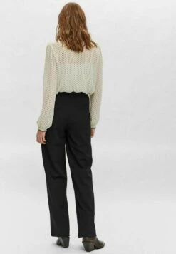 Vero Moda VMBECKY WIDE PULL ON - Stoffhose - Black -Vero Moda Verkäufe 10027ebfc9a645209bd573074654b529