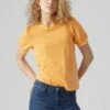 Vero Moda VMKERRY VMA JRS NOOS - T-Shirt Basic - Mock Orange