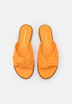 Vero Moda VMSMOOTH - Pantolette Flach - Yellow -Vero Moda Verkäufe 10f31aced0e84725854599158490923a