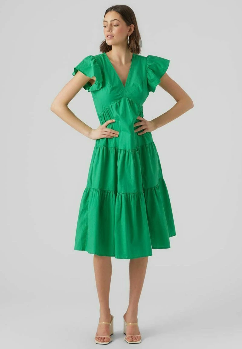 Vero Moda Freizeitkleid - Bright Green 1 Vero Moda Freizeitkleid - Bright Green