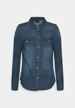 Vero Moda VMMARIA SLIM MIX - Hemdbluse - Medium Blue Denim 9 Vero Moda VMMARIA SLIM MIX - Hemdbluse - Medium Blue Denim -Vero Moda Verkäufe 129ced913fb14ab793629fd468b99715