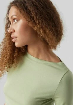 Vero Moda VMPANDA - T-Shirt Basic - Reseda -Vero Moda Verkäufe 12e0a2c3638343f2a5047c2d4205dc0f