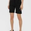 Vero Moda VMBRENDA LONG MIX - Jeans Shorts - Black Denim