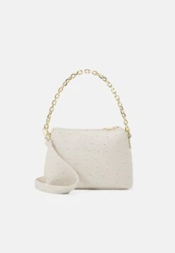 Vero Moda VMJUNA CROSS OVER - Handtasche - Oatmeal