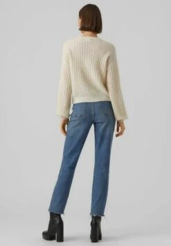 Vero Moda VMELISA LS O-NECK GA EP - Strickpullover - Birch -Vero Moda Verkäufe 14c4b379feb04b3c86542c92c5df67e5