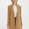 Vero Moda VMVERINA LONG - Kurzmantel - Tigers Eye