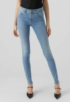 Vero Moda MID RISE - Jeans Slim Fit - Medium Blue Denim 11 Vero Moda MID RISE - Jeans Slim Fit - Medium Blue Denim -Vero Moda Verkäufe 1c2e675a8af641c7bd0b5392a0a8ad17