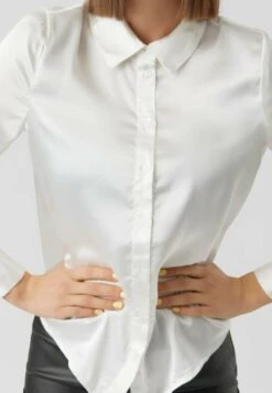 Vero Moda VMNOA LS WVN GA NOOS - Hemdbluse - Snow White -Vero Moda Verkäufe 1d0b8457a18e4e79a4896f3fb9432dd3