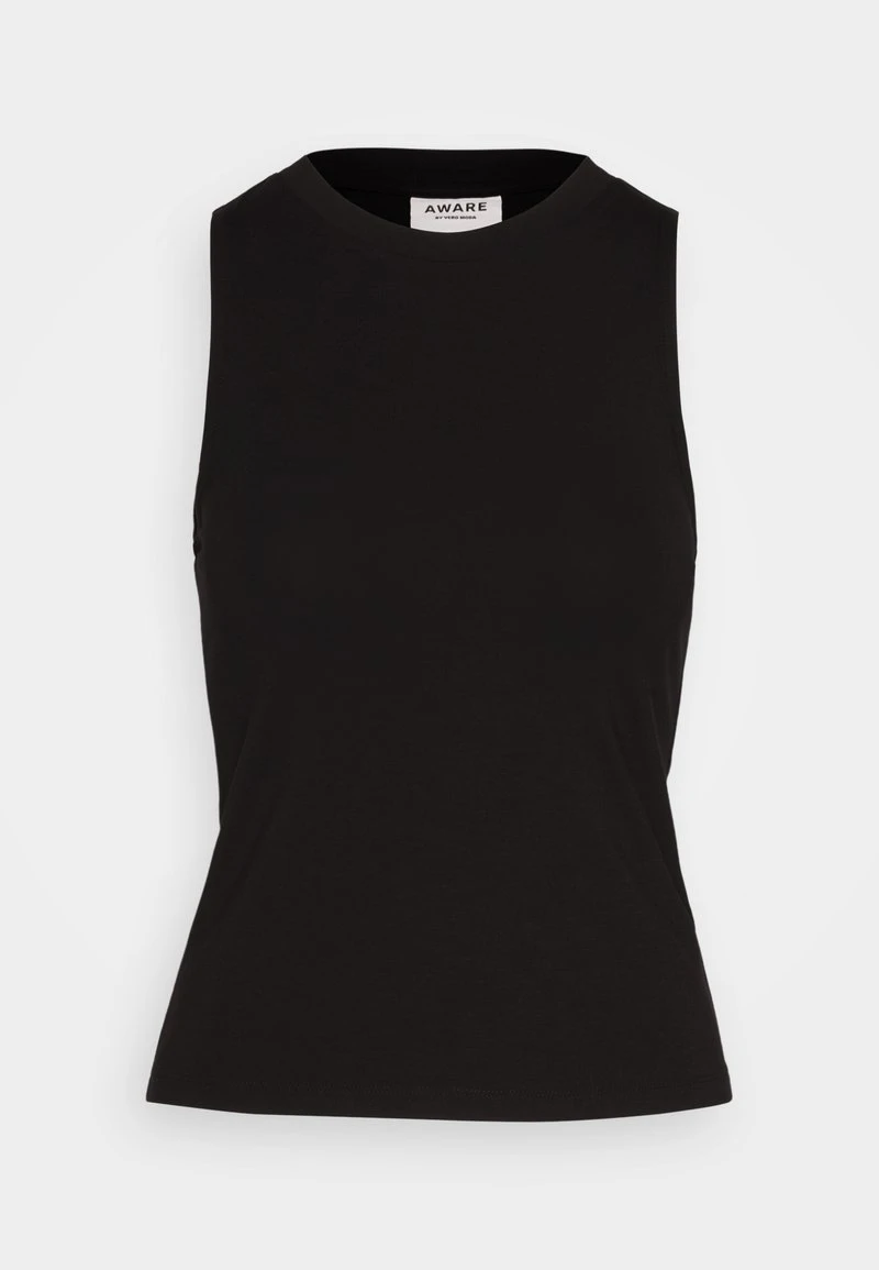 VMSMART O NECK TANK - Top - Black 5 VMSMART O NECK TANK - Top - Black – Bild 5