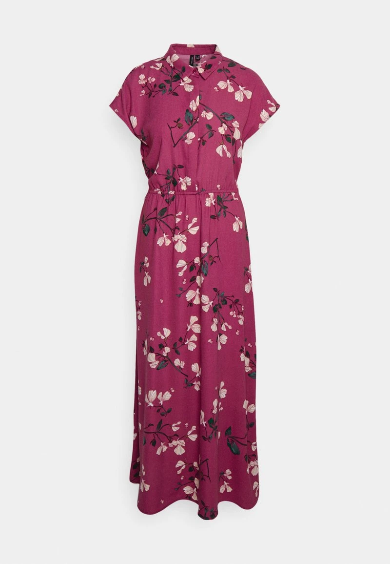 Vero Moda Tall VMNEWHALLIE LONG TIE DRESS - Blusenkleid - Dry Rose 4 Vero Moda Tall VMNEWHALLIE LONG TIE DRESS - Blusenkleid - Dry Rose – Bild 4
