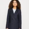 Vero Moda VMNIMLEA - Kurzmantel - Navy Blazer