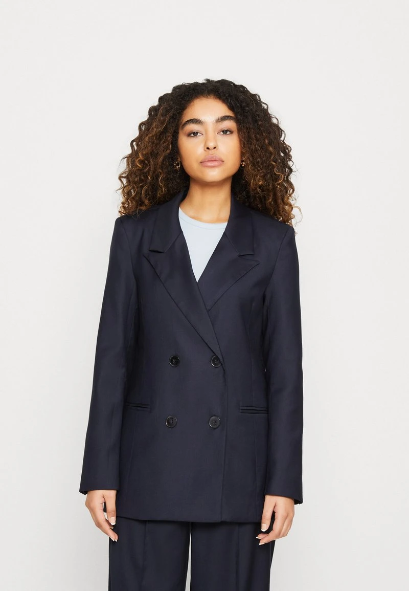 Vero Moda VMNIMLEA - Kurzmantel - Navy Blazer 1 Vero Moda VMNIMLEA - Kurzmantel - Navy Blazer