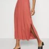 Vero Moda VMSIMPLY EASY SKIRT - A-Linien-Rock - Marsala