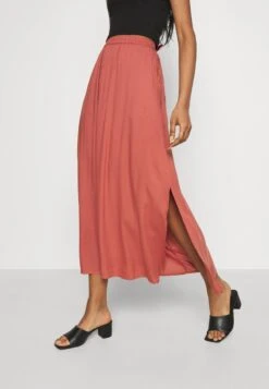 Vero Moda VMSIMPLY EASY SKIRT - A-Linien-Rock - Marsala