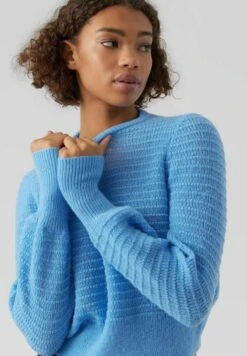Vero Moda VMPLENTY LS O-NECK GA BOO - Strickpullover - Little Boy Blue 9 Vero Moda VMPLENTY LS O-NECK GA BOO - Strickpullover - Little Boy Blue -Vero Moda Verkäufe 1ed5acf3dfab44f5b2da0b85b7e03028