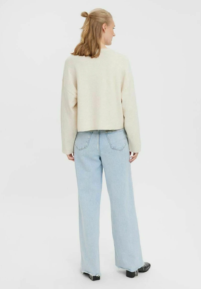 Vero Moda DOFFY BOO - Strickpullover - Birch 3 Vero Moda DOFFY BOO - Strickpullover - Birch – Bild 3