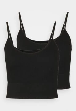 Vero Moda VMEVE SINGLET 2 PACK - Unterhemd/-shirt - Black -Vero Moda Verkäufe 2241bf0234344a92b24200c14da747ea