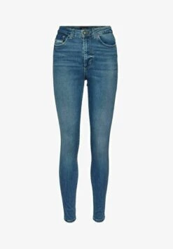 Vero Moda HIGH WAIST - Jeans Skinny Fit - Medium Blue Denim 11 Vero Moda HIGH WAIST - Jeans Skinny Fit - Medium Blue Denim -Vero Moda Verkäufe 229f5291be654a94aea9d4115873d05f
