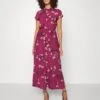 Vero Moda Tall VMNEWHALLIE LONG TIE DRESS - Blusenkleid - Dry Rose