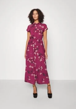 Vero Moda Tall VMNEWHALLIE LONG TIE DRESS - Blusenkleid - Dry Rose
