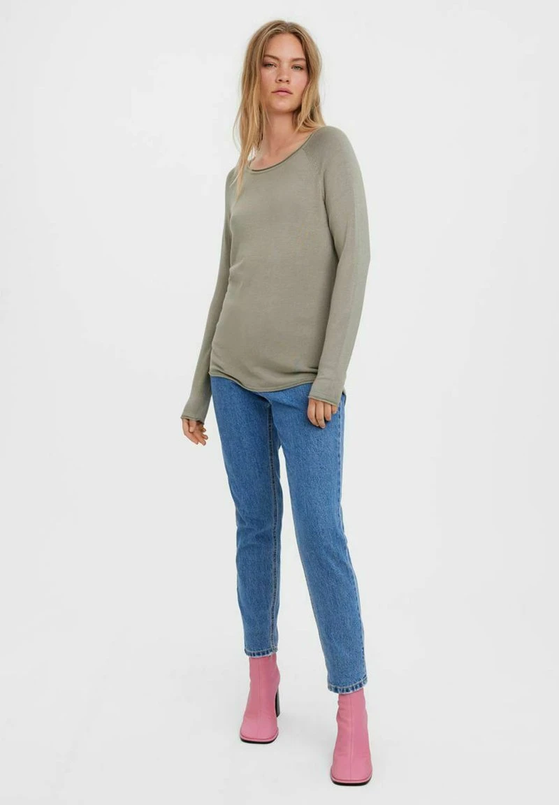 Vero Moda VMNELLIE GLORY - Langarmshirt - Laurel Oak 2 Vero Moda VMNELLIE GLORY - Langarmshirt - Laurel Oak – Bild 2