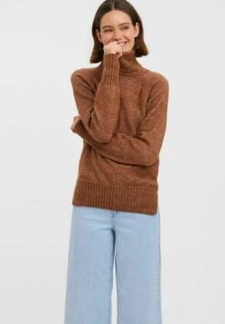 Vero Moda DANIELA COWLNECK - Strickpullover - Aztec