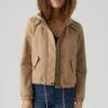Vero Moda Petite VMZOA - Windbreaker - Tan