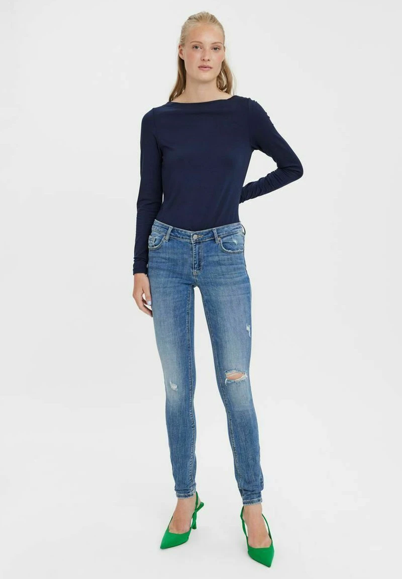 Vero Moda VMLYDIA - Jeans Skinny Fit - Medium Blue Denim 2 Vero Moda VMLYDIA - Jeans Skinny Fit - Medium Blue Denim – Bild 2