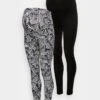 VMMLIL 2 PACK - Leggings - Hosen - Black Luna
