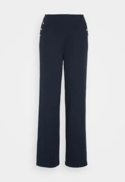Vero Moda VMLIANNA WIDE PANTS - Stoffhose - Navy Blazer -Vero Moda Verkäufe 2b126b6b28bc409a9282c06389f5d387