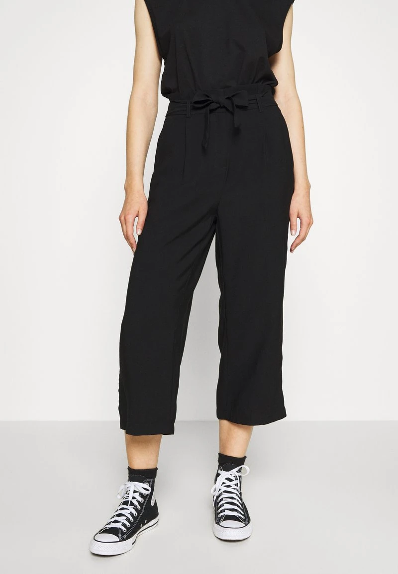 Vero Moda VMEMILY CULOTTE PANT - Stoffhose - Black 1 Vero Moda VMEMILY CULOTTE PANT - Stoffhose - Black
