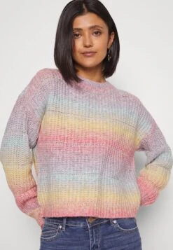 Vero Moda VMBEGONIA O NECK - Strickpullover - Reseda/toadstool/golden Cream/nugget -Vero Moda Verkäufe 2f8d98721b274aa58549130933ffdc15