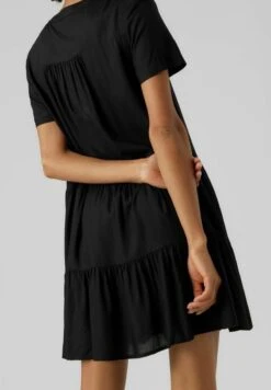 Vero Moda MINI - Blusenkleid - Black -Vero Moda Verkäufe 31245dd138ad4e94b704948713b727c3