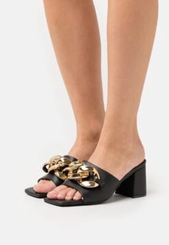 Vero Moda VMCARRIE - Pantolette Hoch - Black