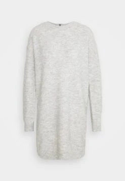 Vero Moda VMBLAKELY IVA - Strickkleid - Light Grey Melange -Vero Moda Verkäufe 328c3443a8cf481094e248ad6d0386ba